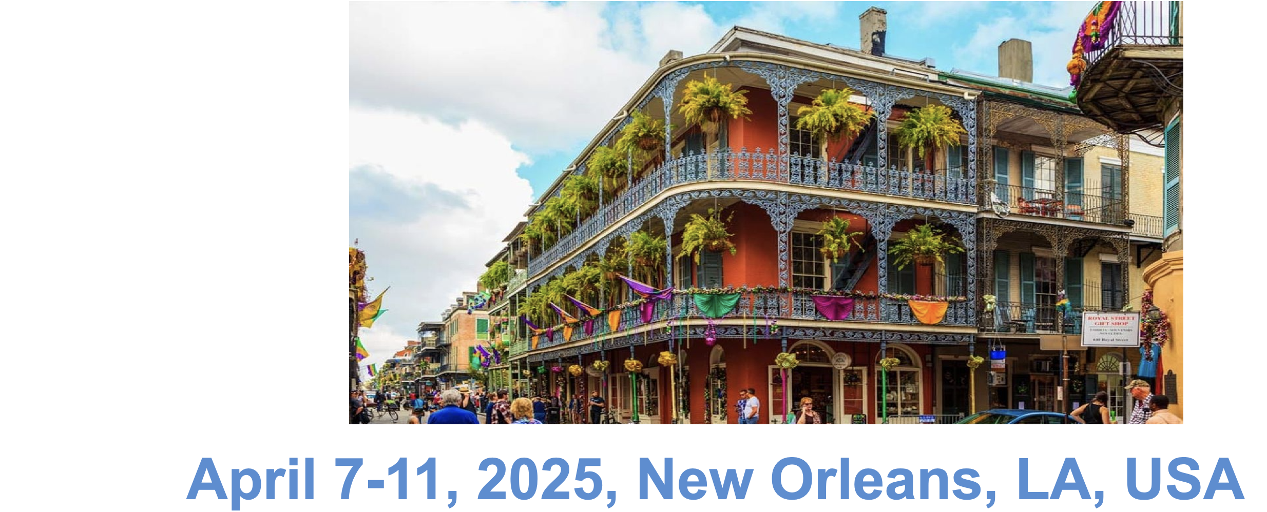 WRIB 2025 April 7 - April 11,2025 New Orleans